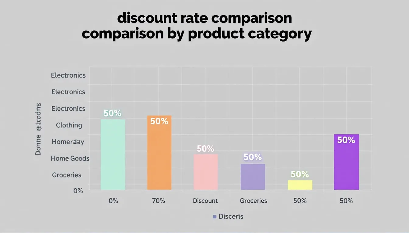 ビックカメラの還元率を商品カテゴリ別に比較したグラフが表示されています。各カテゴリのポイント還元率が視覚的に示されており、日用品や家電量販店の購入時に得られるポイントの違いが一目でわかります。